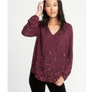 Old Navy Flowy Blouse